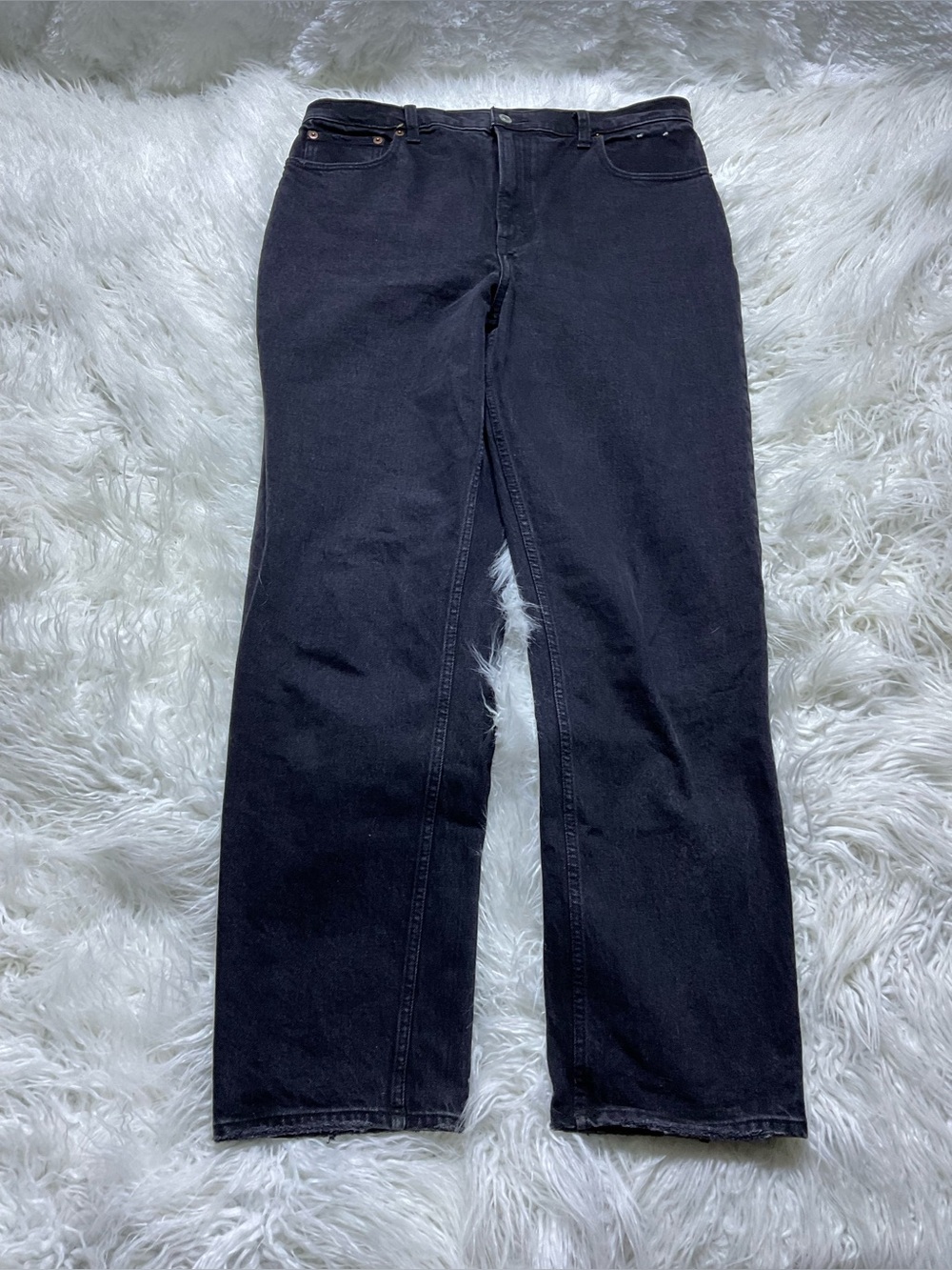 Abercrombie The 90’s Straight Ultra High Rise Jeans